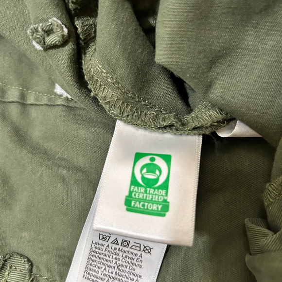 J.Crew Sailor Slim Wide-Leg Chinos Olive Green 30P - Picture 9 of 9